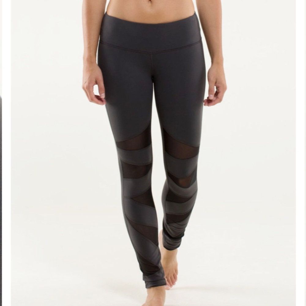 lululemon‎ Tech Mesh Tight Soot/Black
